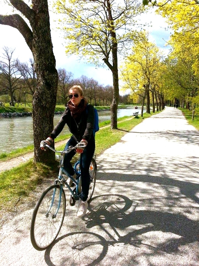 Biking to Djurgården