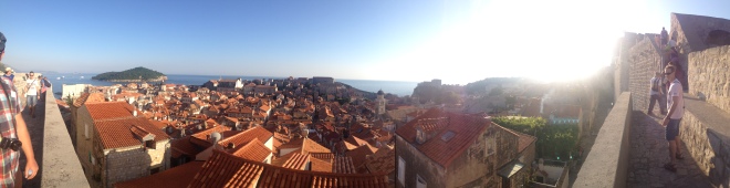Panorama from Dubrovnik, Croatia